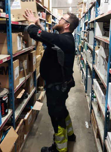 Kaspers oplevelse med exoskeletter