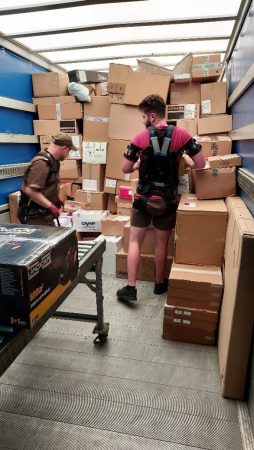 Exoskeletter i pakketransporten