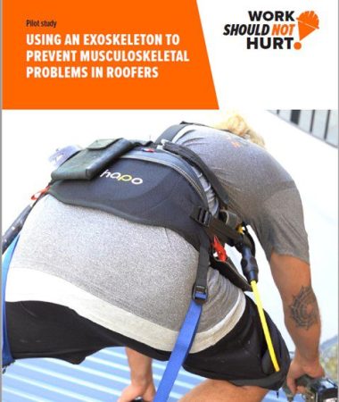 Öplevelse med exoskeletter hos tagdækkere